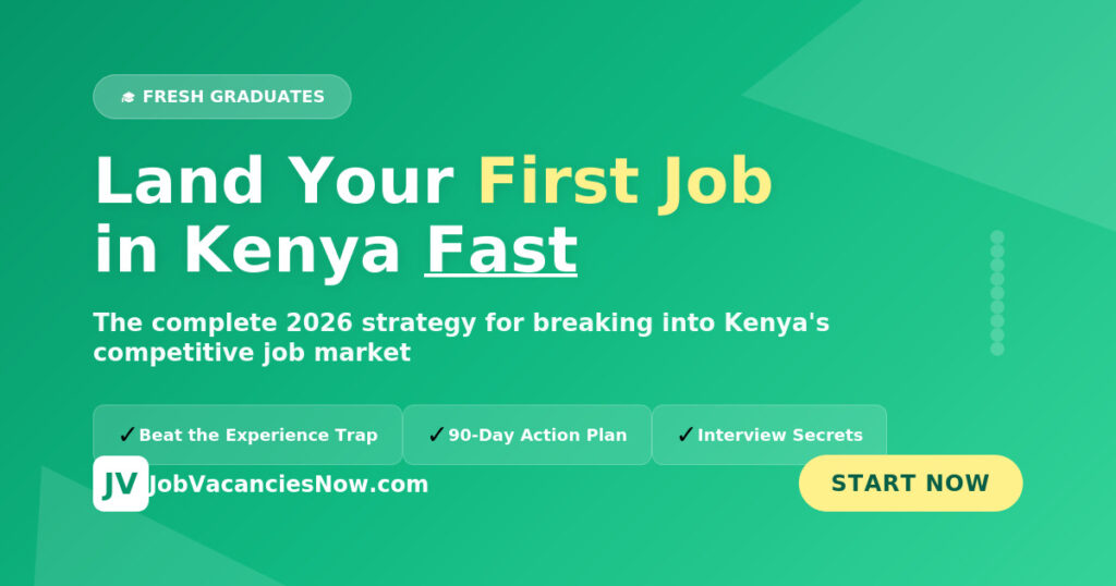 Entry-Level Jobs Kenya 2026